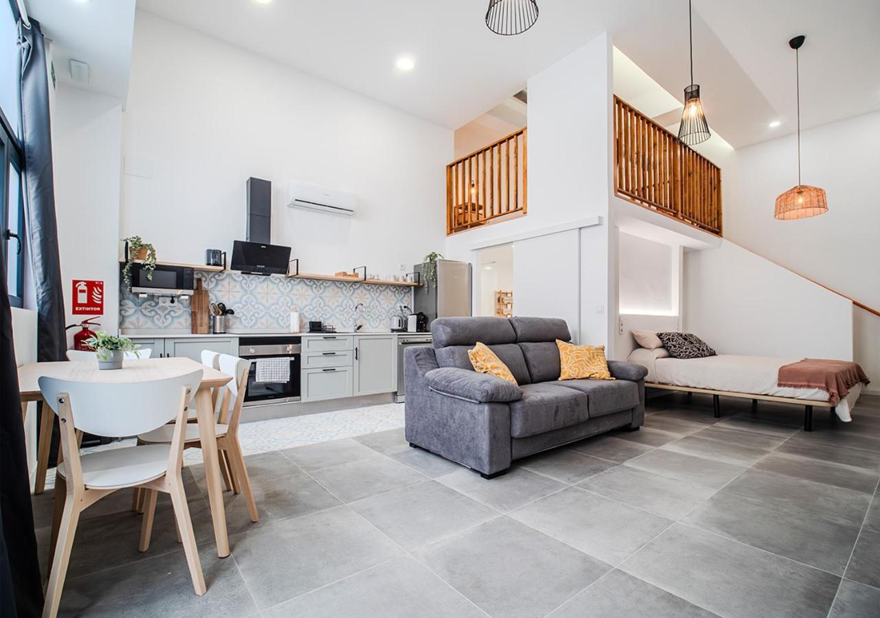Aroma De Valencia II Cozy Studio With Loft Exterior foto